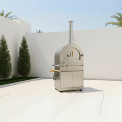 Beast Pizza Oven | Dual Fuel Fire-Brick