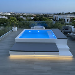 Aqualux Luxury Above Ground Pool